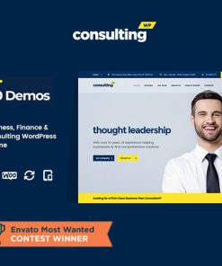 Consulting - Business, Finance WordPress Theme