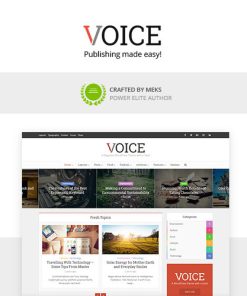 Voice - Clean News/Magazine WordPress Theme
