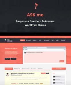 Ask Me - Responsive Questions & Answers WordPress