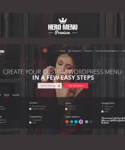 Hero Menu - Responsive WordPress Mega Menu Plugin