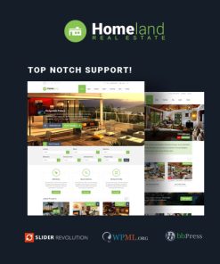Homeland - Responsive Real Estate Theme for WordPress
