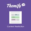 Themify Builder Content Restriction