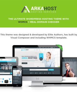 Arka Host - WHMCS Hosting, Shop & Corporate Theme