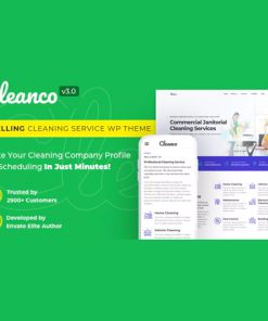 Cleanco - Cleaning Service Company WordPress Theme