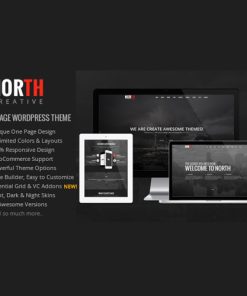 North - One Page Parallax WordPress Theme