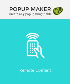 Popup Maker - Remote Content