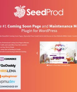 SeedProd Coming Soon Pro - WordPress Coming Soon Pages & Maintenance Mode