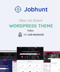 Jobhunt - Job Board WordPress theme for WP Job Manager