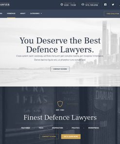 MyThemeShop Lawyer WordPress Theme