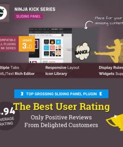 Ninja Kick: Sliding Panel for WordPress