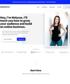 StudioPress Authority Pro Genesis WordPress Theme
