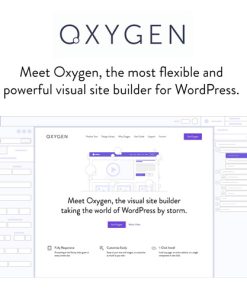 Oxygen 2.0 - The Visual Website Builder