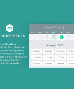 gAppointments - Appointment booking addon for Gravity Forms