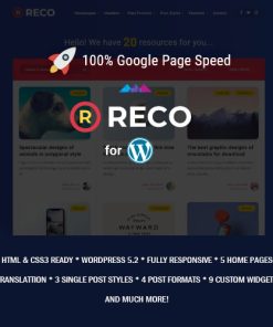 Reco - Minimal Theme for Freebies